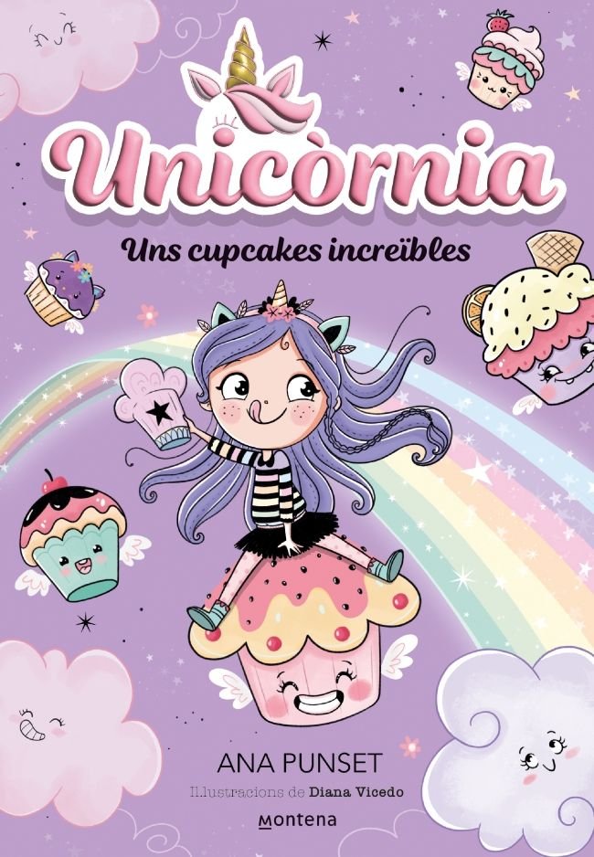 UNICORNIA 4 UNS CUPCAKES INCREIBLES, de ANA PUNSET | portada del libro