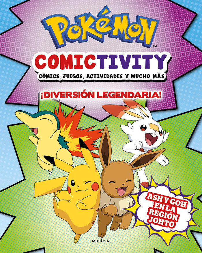 COMICTIVITY DIVERSION LEGENDARIA, de THE POKEMON COMPANY | portada del libro