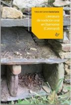 LITERATURA DE TRADICION ORAL EN BALMONTE (CASTROPOL), de MARIA DEL CARMEN GARCIA GARCIA | portada del libro