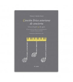 CANCION LIRICA ASTURIANA DE CONCIERTU, de SANCHEZ GARCIA | portada del libro