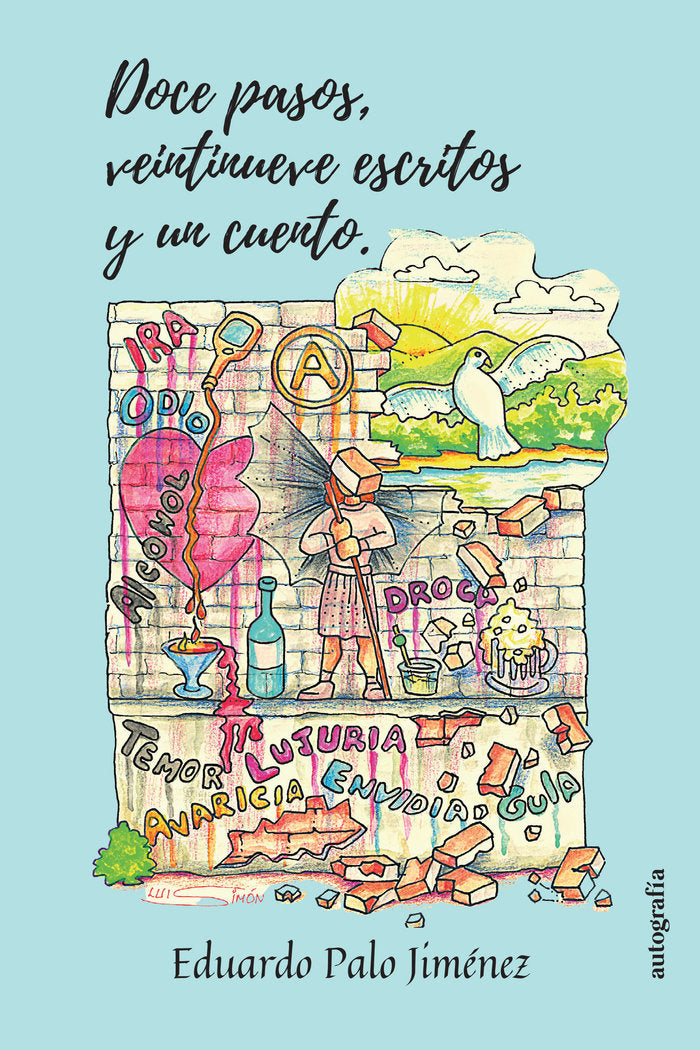 Doce pasos, veintinueve escritos y un cuento, de Palo Jiménez, Eduardo | portada del libro