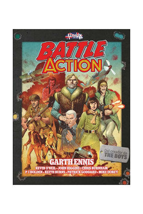 BATTLE ACTION, de GARTH ENNIS | portada del libro