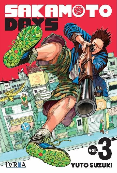 Sakamoto Days 03, de YUTO SUZUKI | portada del libro