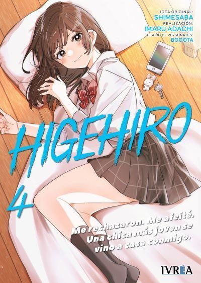 Higehiro 4, de SHIMESABA#IMANU ADACHI#BOOOTA | portada del libro