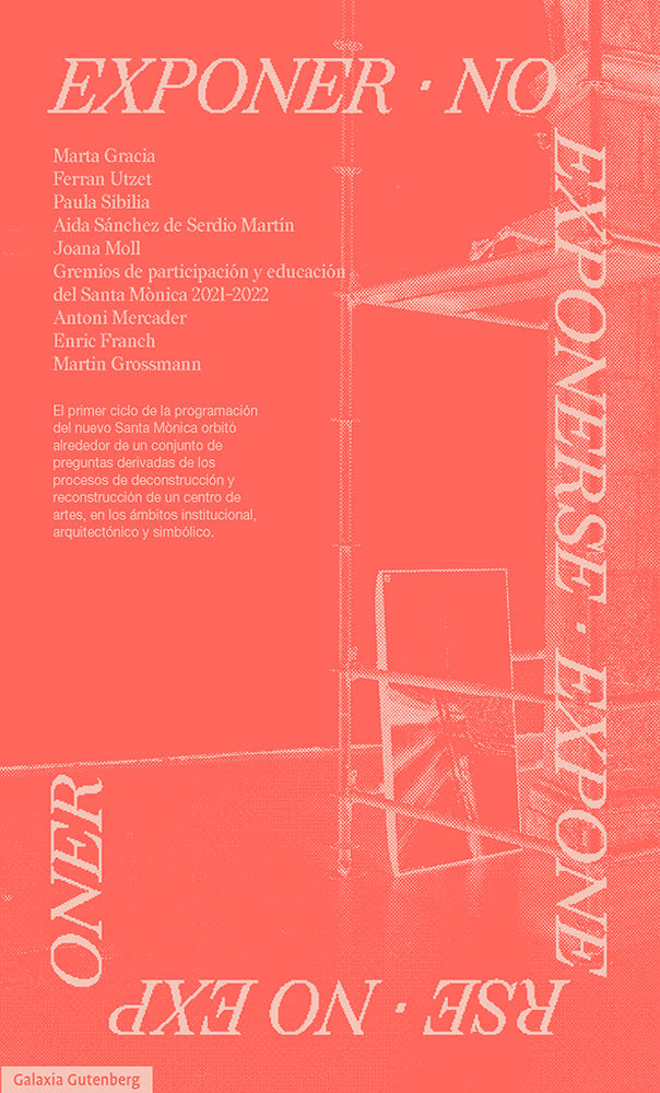 EXPONERSE, NO EXPONERSE, de CENTRE D'ART SANTA MÃNICA | portada del libro
