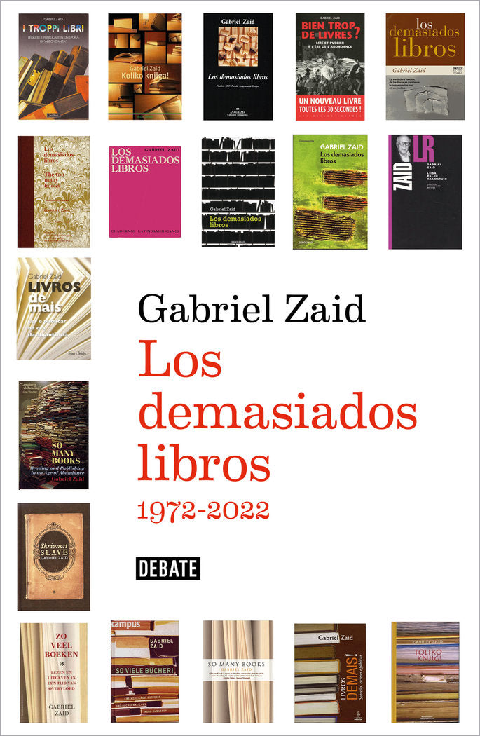 LOS DEMASIADOS LIBROS, de ZAID, GABRIEL | portada del libro