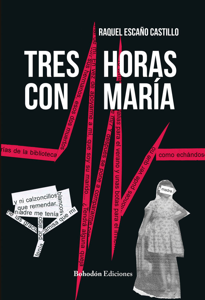 TRES HORAS CON MARÍA, de Escaño Castillo, Raquel | portada del libro
