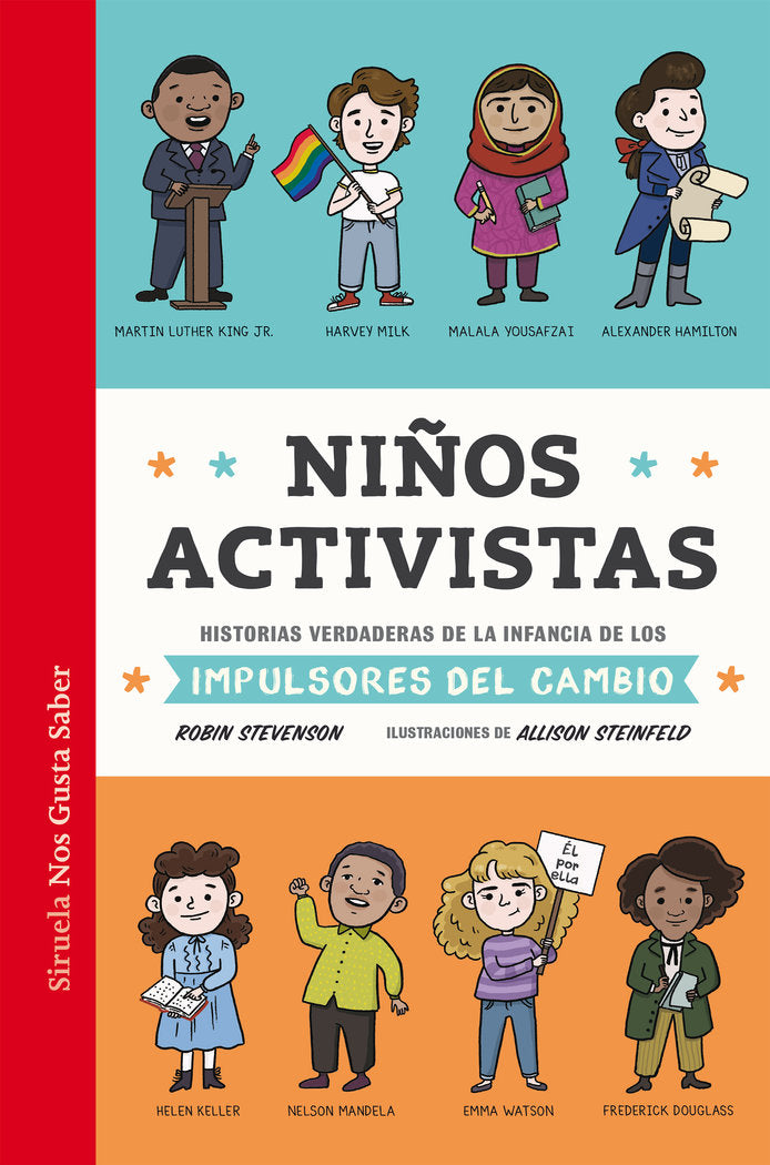 NIÑOS ACTIVISTAS, de STEVENSON, ROBIN | portada del libro
