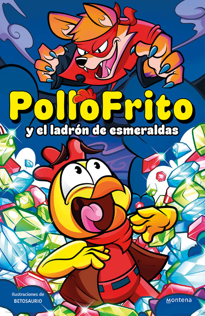 POLLOFRITO Y EL LADRON DE ESMERALDAS, de POLLOFRITO | portada del libro