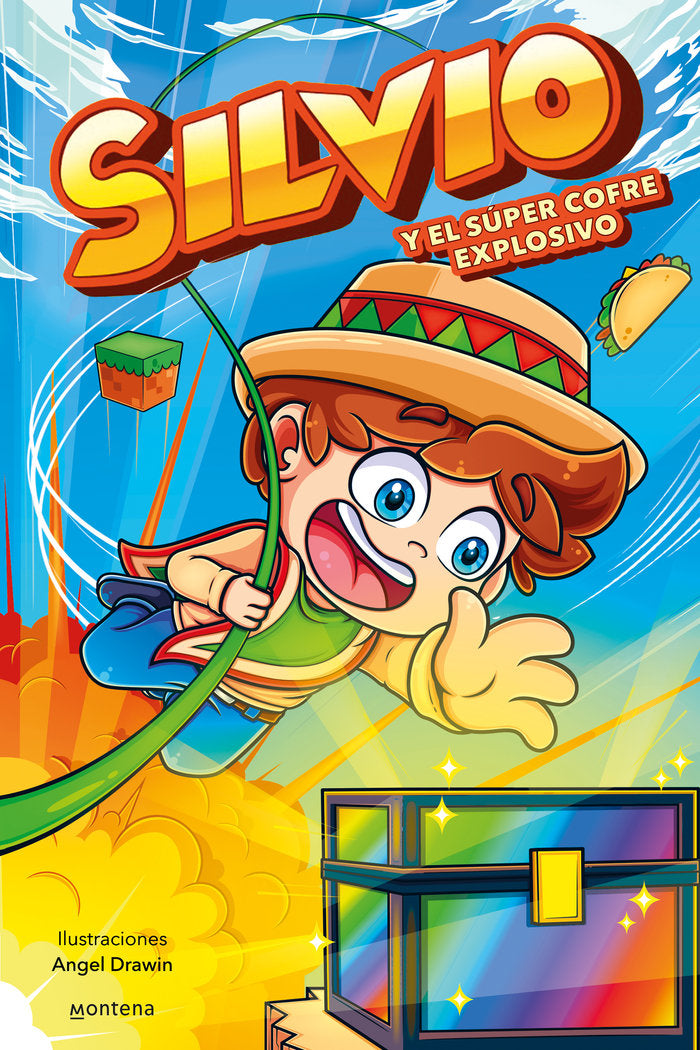 Silvio y el supercofre explosivo, de SILVIO GAMER | portada del libro
