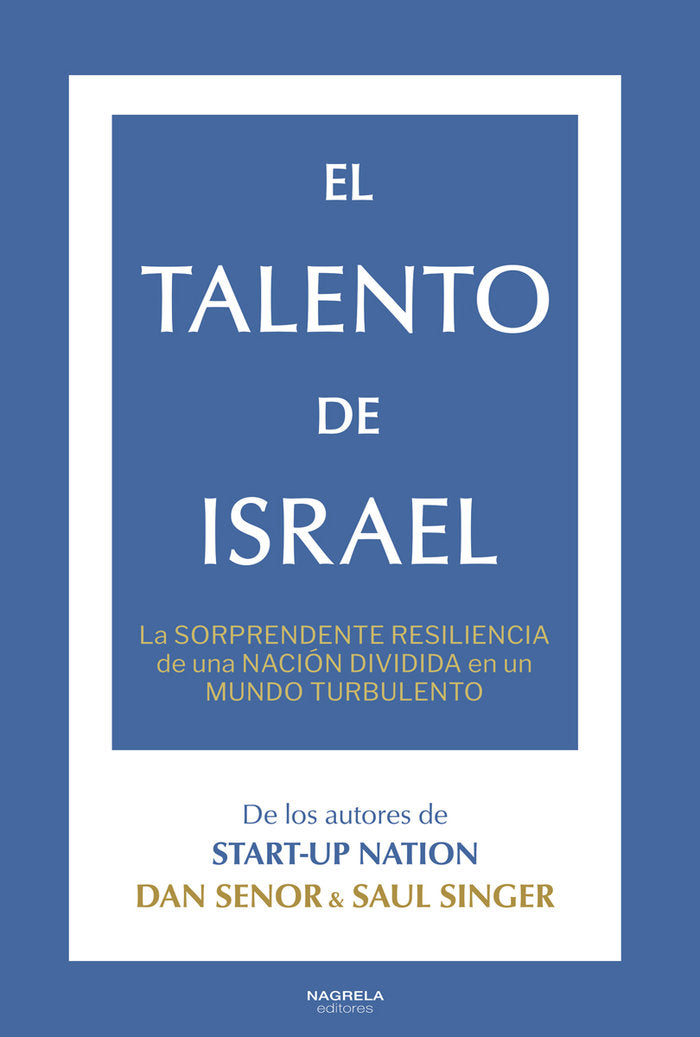 EL TALENTO DE ISRAEL, de SINGER, SAUL | portada del libro