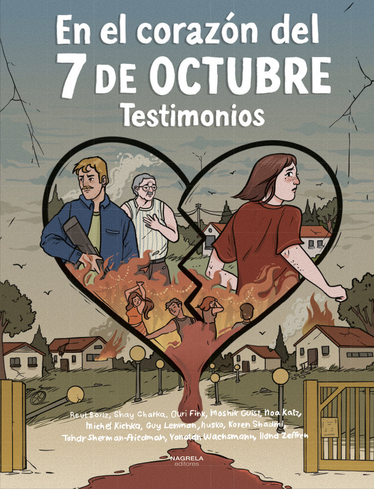 EN EL CORAZON DEL 7 DE OCTUBRE - TESTIMONIOS, de AA.VV. | portada del libro