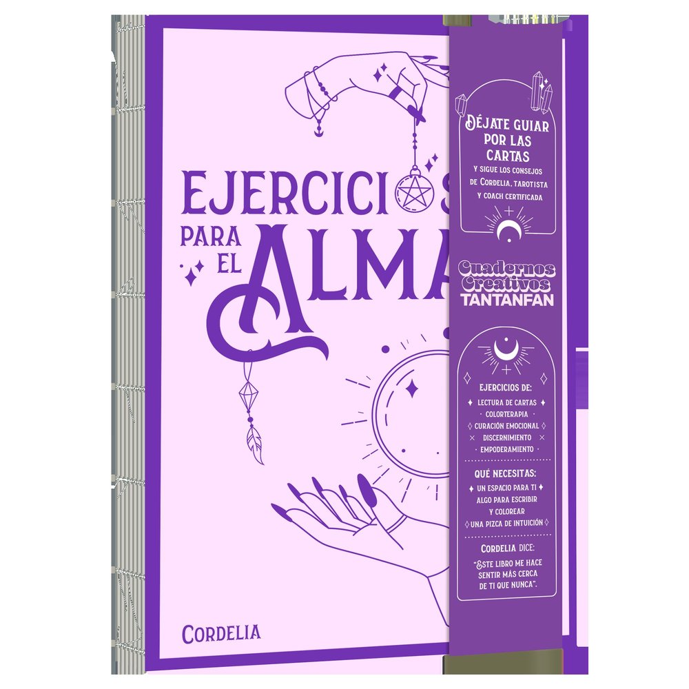 CUADERNO CREATIVO EJERCICIOS PARA EL ALMA, de CORDELIA, CORDELIA | portada del libro