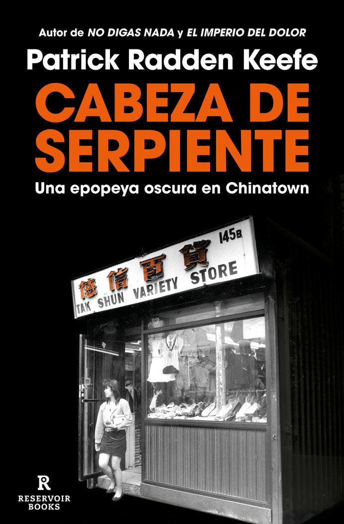 CABEZA DE SERPIENTE, de KEEFE, PATRICK RADDEN | portada del libro