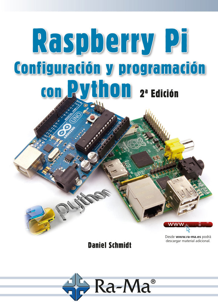 RASPBERRY PI 2ª EDICION, de RODOLFO SCHMIDT, DANIEL | portada del libro