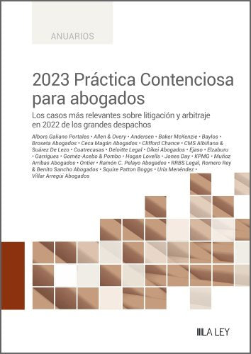 2023 PRACTICA CONTENCIOSA PARA ABOGADOS | portada del libro