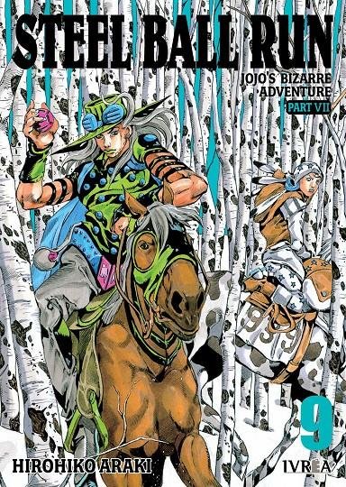JOJO'S BIZARRE ADVENTURE PARTE 7 STEEL BALL RUN 9, de HIROHIKO ARAKI | portada del libro