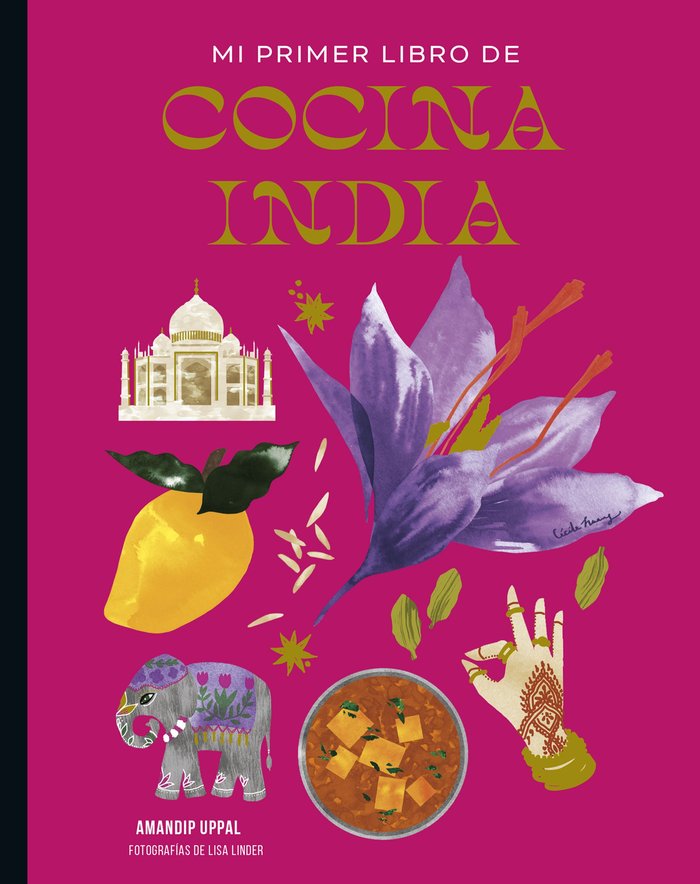 MI PRIMER LIBRO DE COCINA INDIA_NP, de AMANDIP UPPAL | portada del libro