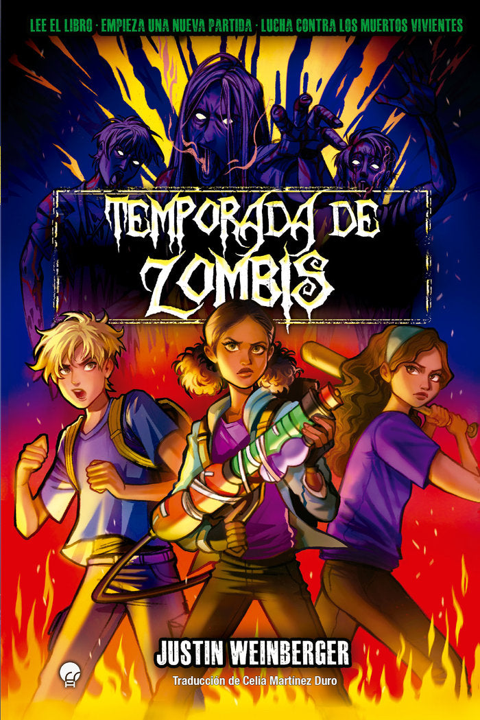 TEMPORADA DE ZOMBIS 1, de WEINBERGER, JUSTINE | portada del libro