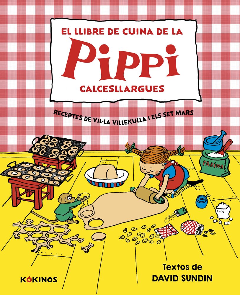 EL LLIBRE DE CUINA DE LA PIPPI CALCESLLARGUES, de LINDGREN, ASTRID | portada del libro