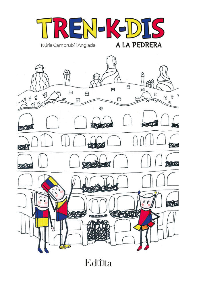 TREN-K-DIS a la pedrera, de CAMPRUBI I ANGLADA, NURIA | portada del libro