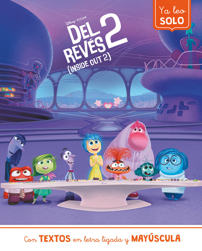 INSIDE OUT 2 YA LEO SOLO DISNEY LECTOESCRITURA, de DISNEY | portada del libro