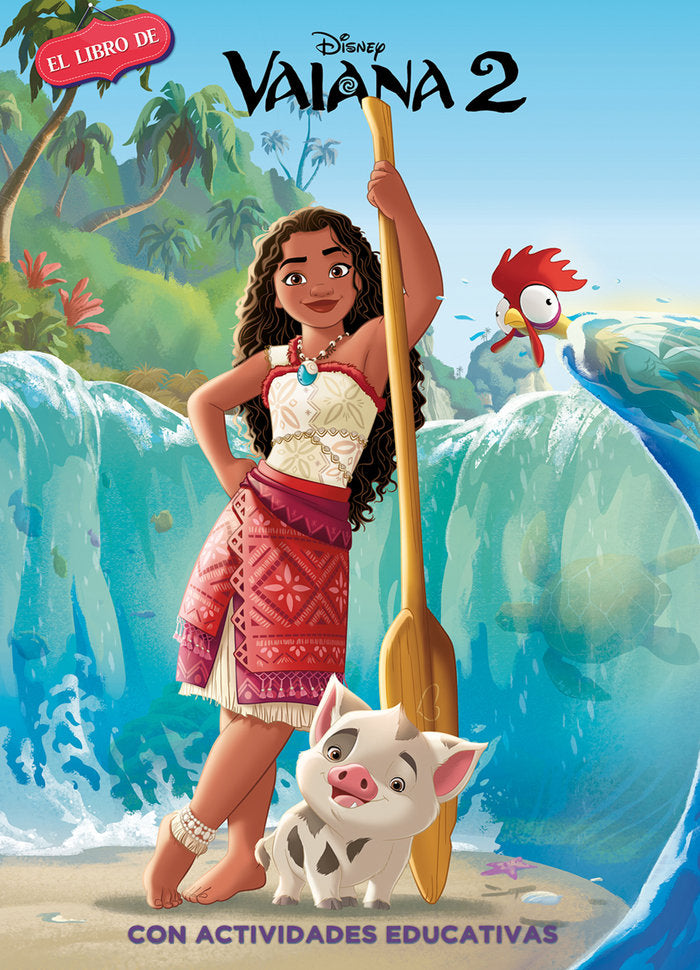 VAIANA 2, de DISNEY | portada del libro