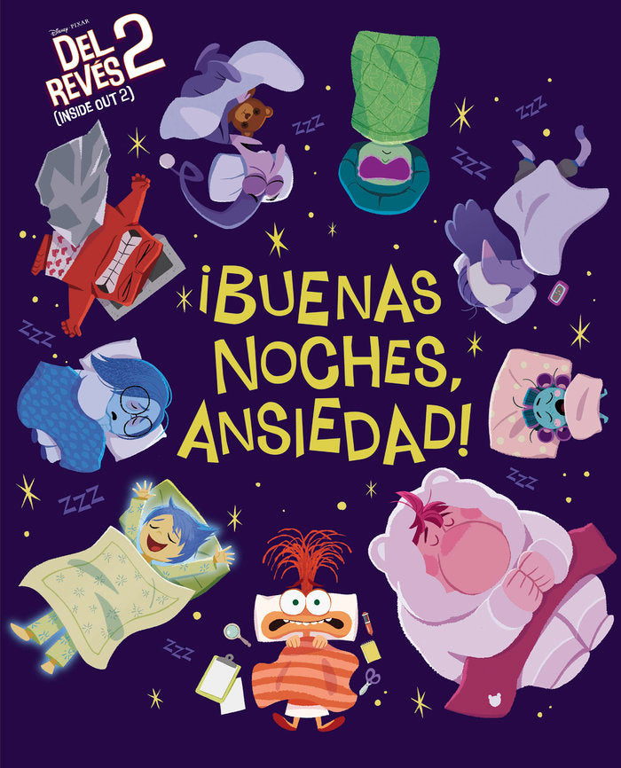 ¡BUENAS NOCHES, ANSIEDAD!, de DISNEY | portada del libro