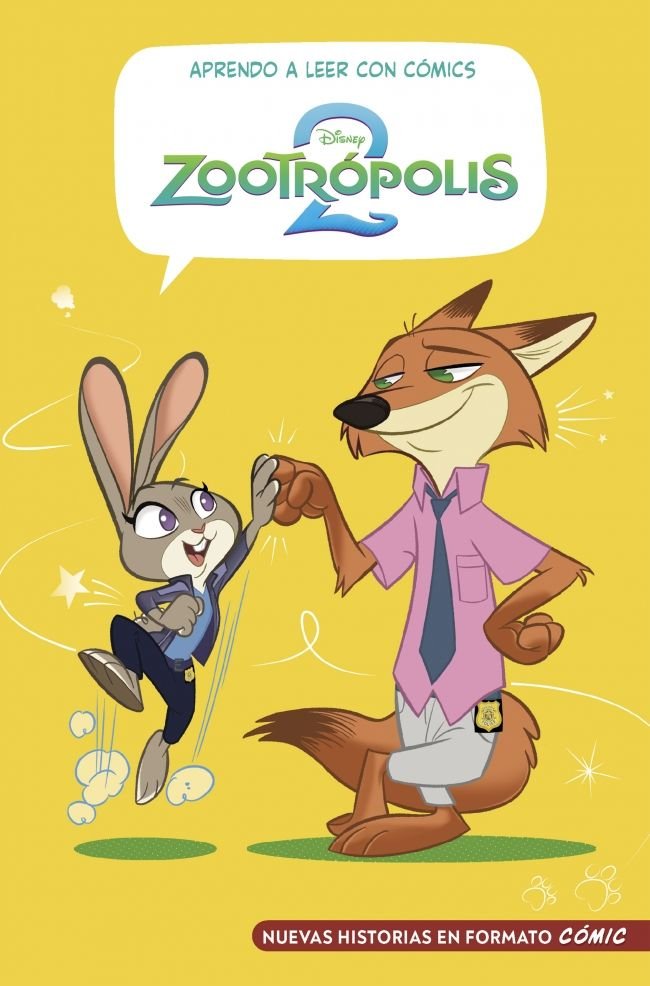 APRENDO A LEER CON COMICS DISNEY ZOOTROPOLIS 2, de DISNEY | portada del libro
