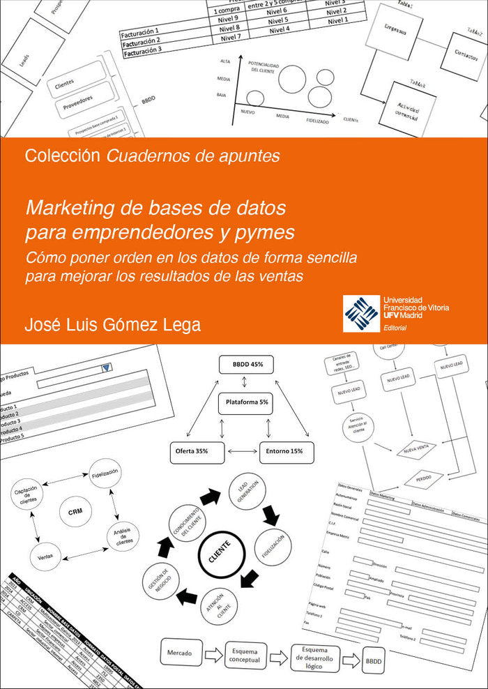 Marketing de bases de datos para emprendedores y pymes, de GOMEZ LEGA, JOSE LUIS | portada del libro