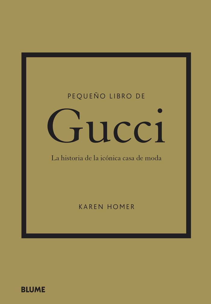PEQUEÑO LIBRO DE GUCCI, de HOMER | portada del libro
