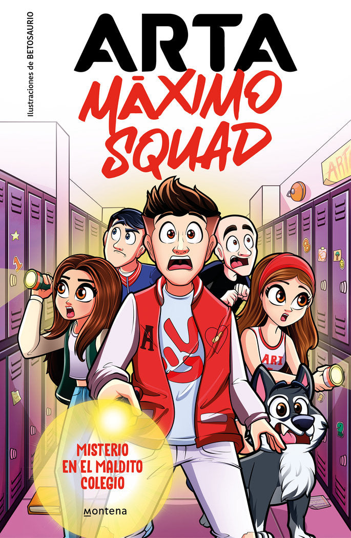 MAXIMO SQUAD 1 MISTERIO EN EL MALDITO COLEGIO, de ARTA GAME | portada del libro