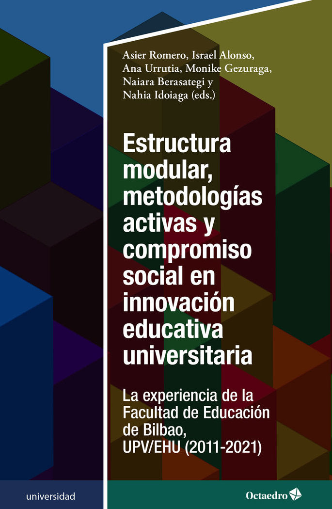 ESTRUCTURA MODULAR, METODOLOGIAS ACTIVAS Y COMPROMISO SOCIAL EN INNOVACION EDUCA, de ROMERO, ASIER | portada del libro