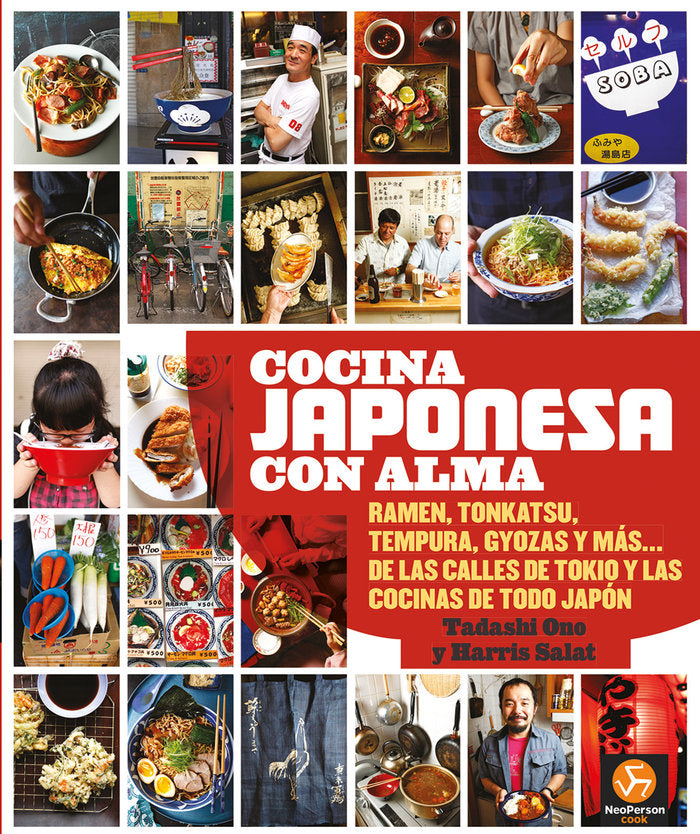 COCINA JAPONESA CON ALMA, de HARRIS SALAT | portada del libro