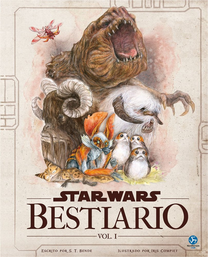 STAR WARS. BESTIARIO. VOL. I, de IRIS COMPIET | portada del libro