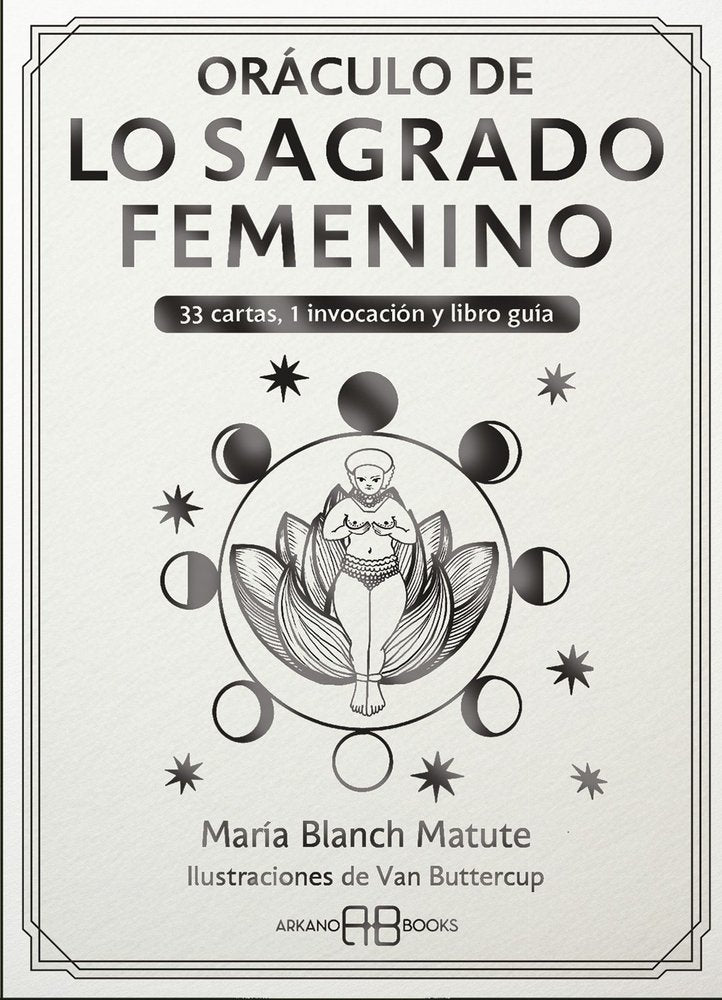ORACULO DE LO SAGRADO FEMENINO, de BLANCH MATUTE, MARIA AGUSTINA | portada del libro