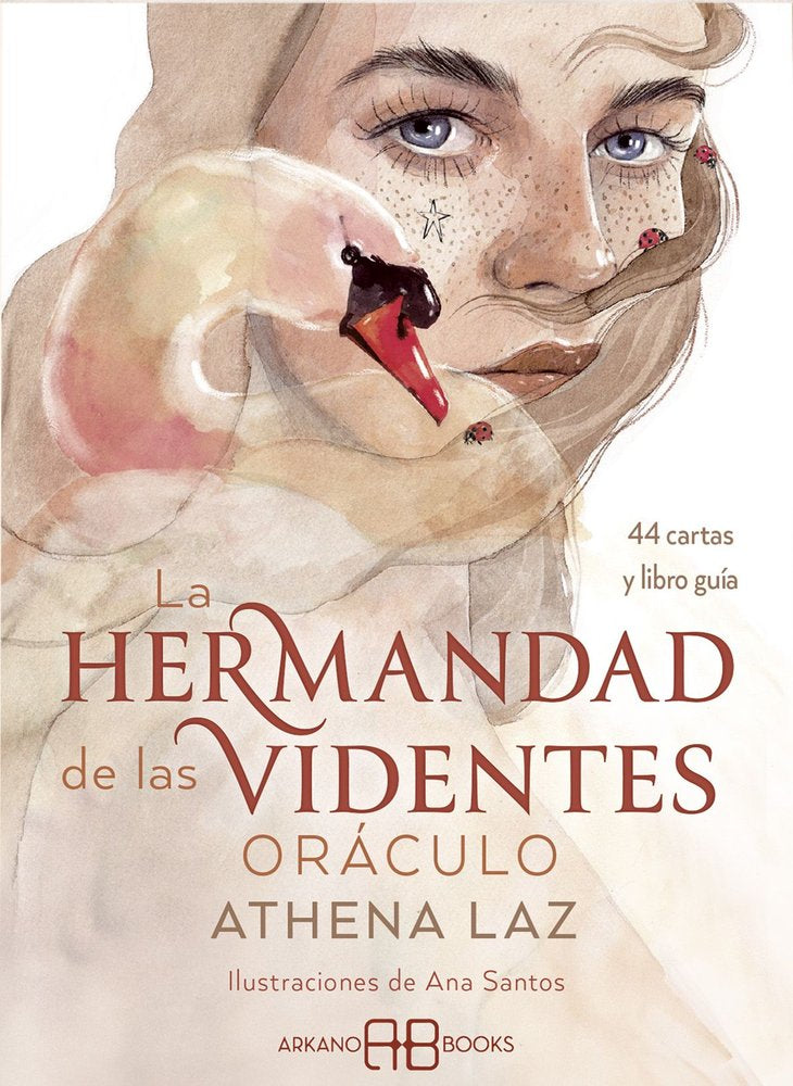 LA HERMANDAD DE LAS VIDENTES. ORACULO, de ATHENA LAZ, | portada del libro