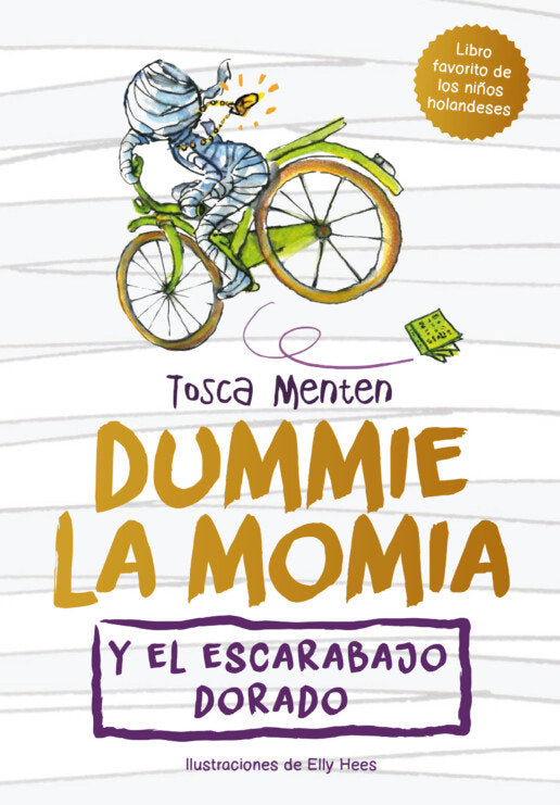 Dummie, la momia, y el escarabajo dorado, de MENTEN,TOSCA | portada del libro