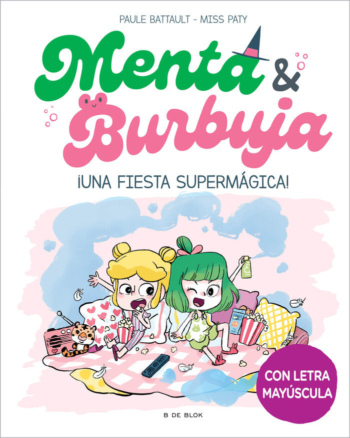 MENTA Y BURBUJA 5, de PAULE BATTAULT | portada del libro