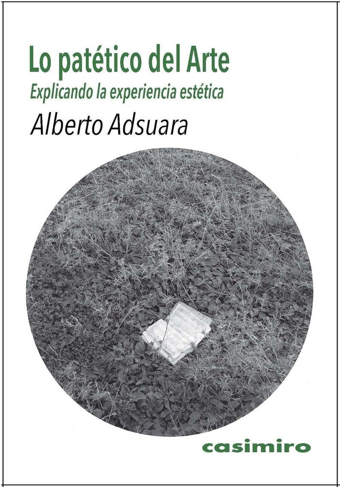 LO PATETICO DEL ARTE, de ADSUARA, ALBERTO | portada del libro