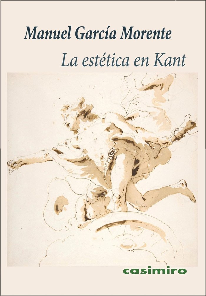 LA ESTETICA EN KANT, de GARCIA MORENTE, MANUEL | portada del libro