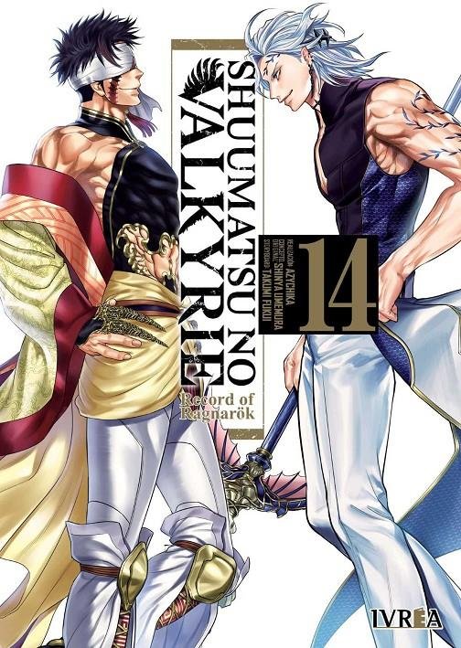SHUUMATSU NO VALKYRIE RECORD OF RAGNAROK 14, de TAKUMI FUKUI#SHINYA UMEMURA | portada del libro
