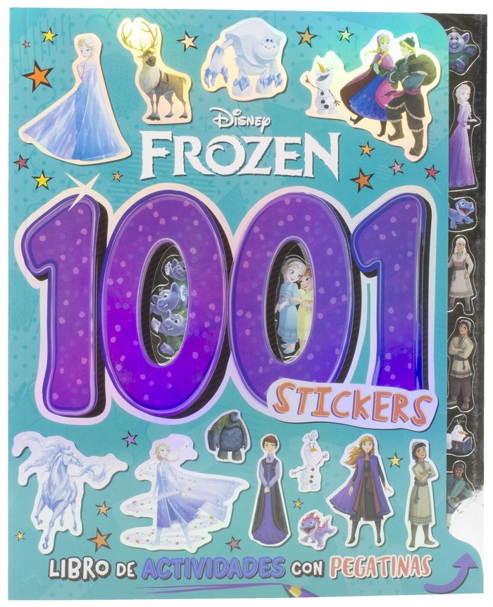 Frozen. 1001 stickers, de DISNEY | portada del libro