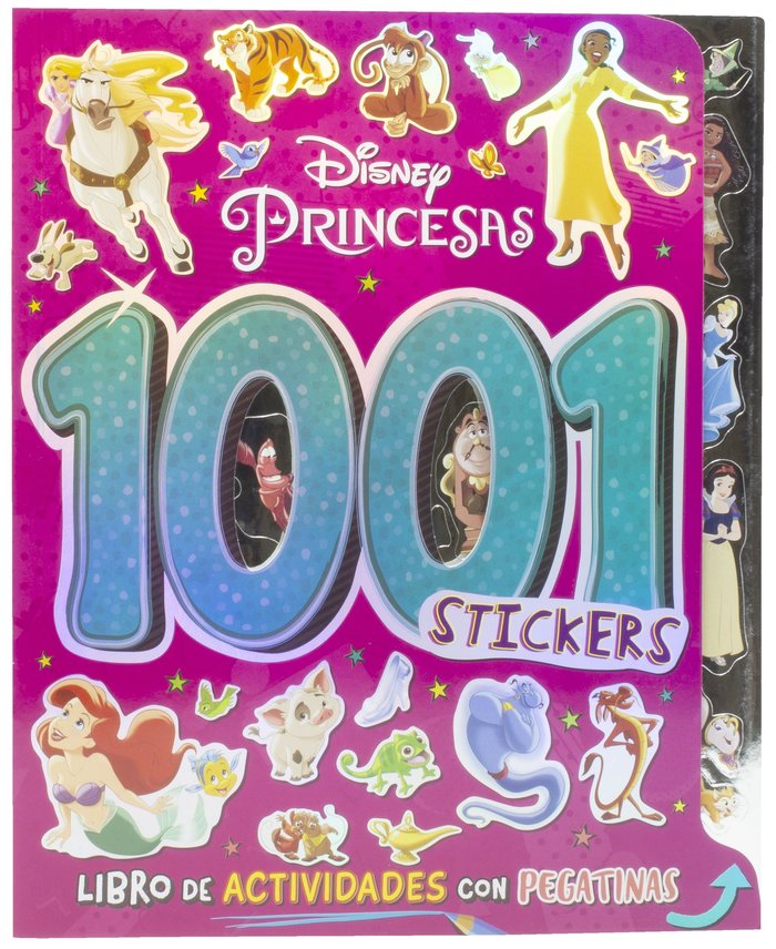 Princesas. 1001 stickers, de DISNEY | portada del libro