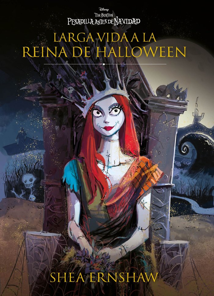 PESADILLA ANTES DE NAVIDAD. LARGA VIDA A LA REINA, de DISNEY | portada del libro