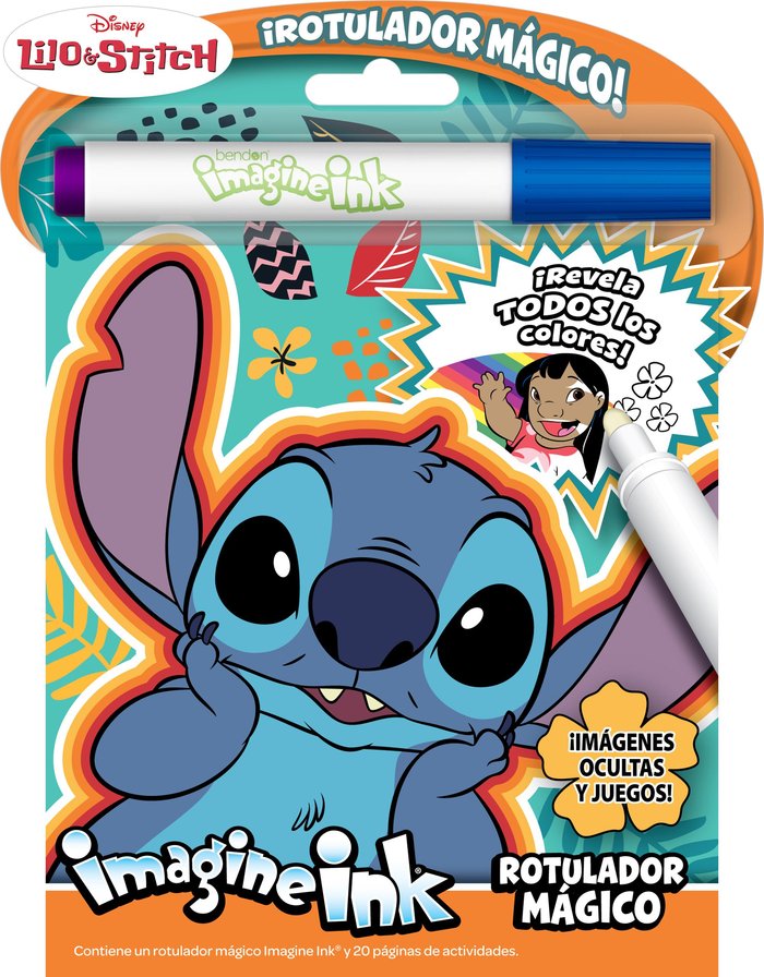 LILO & STITCH ROTULADOR MAGICO, de DISNEY | portada del libro