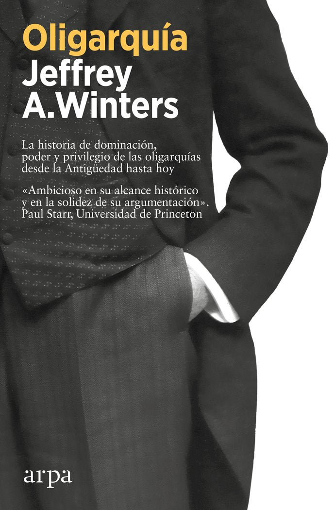 OLIGARQUIA, de WINTERS, JEFFREY A. | portada del libro