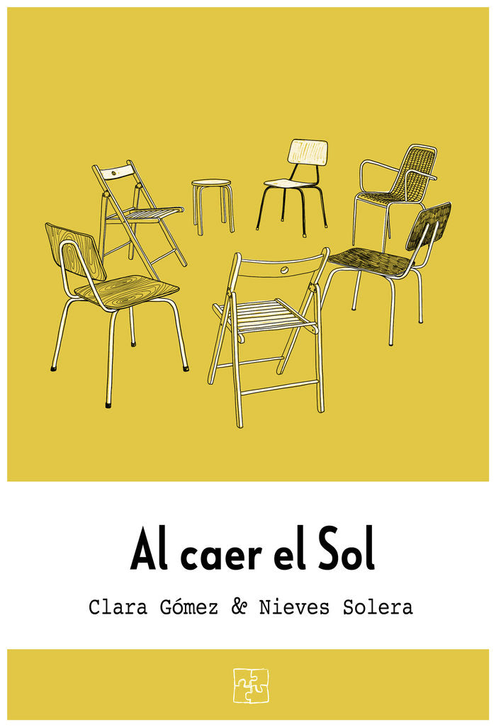 Al caer el sol, de ., Clara Gómez y Nieves Solera | portada del libro