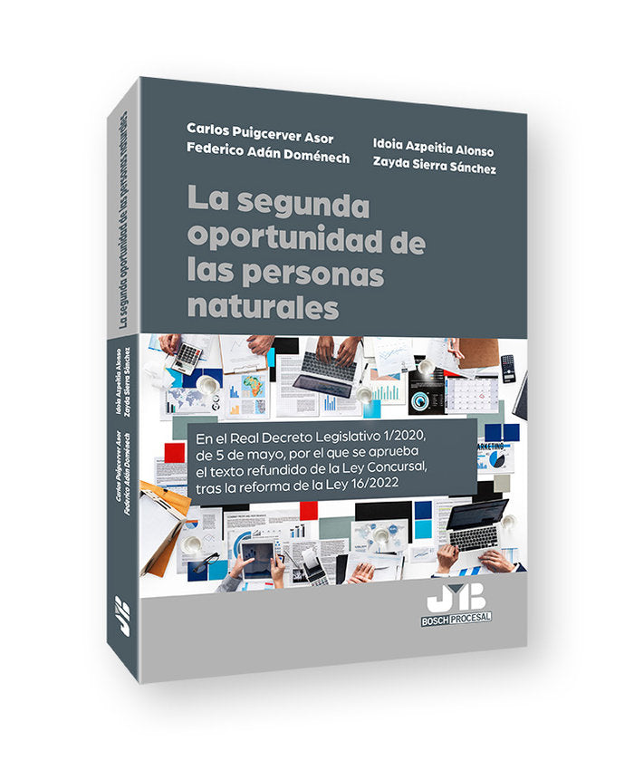 La segunda oportunidad de las personas naturales, de PUIGCERVER ASOR, CARLOS | portada del libro
