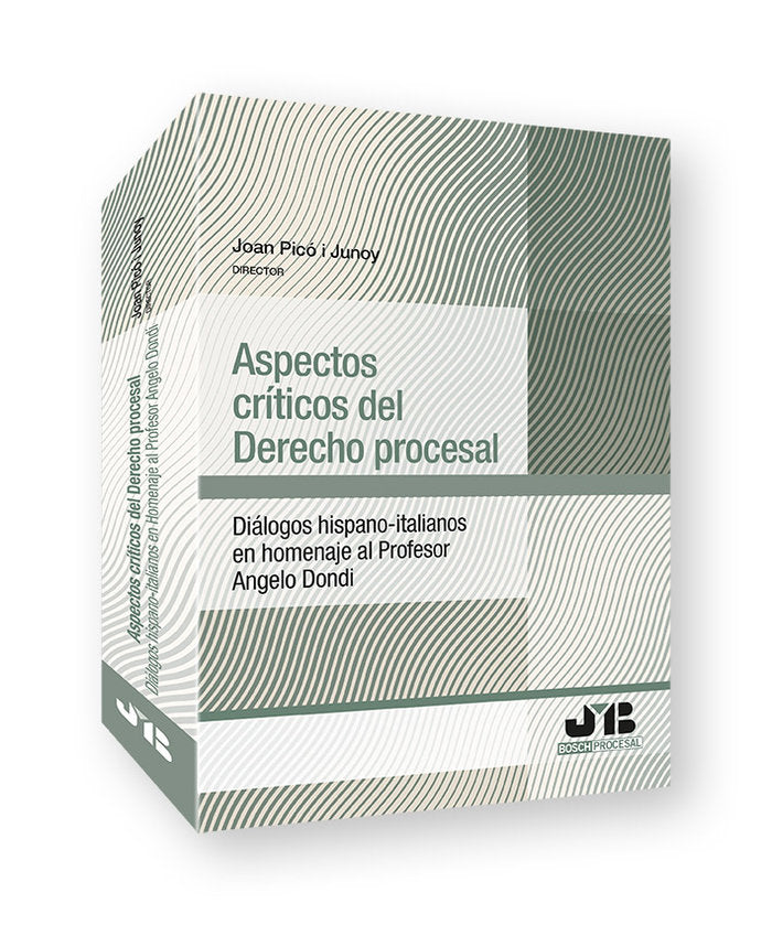 ASPECTOS CRITICOS DEL DERECHO PROCESAL, de PICO I JUNOY, JOAN | portada del libro